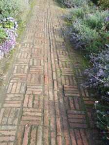 Not really a parterre, but just a lovely old path