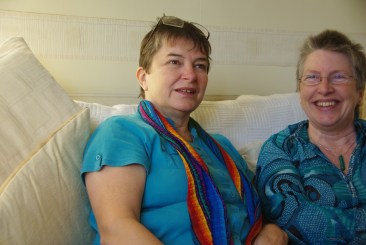 Me and my cousin Jackie, in 2009